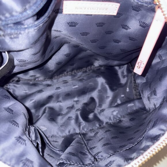 Juicy Couture Backpack Unicorn Spell Out Logo Gold Hardware Rare main image 7